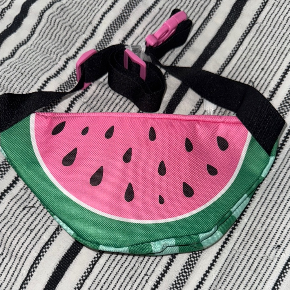 Ulta Beauty Pink and Green Watermelon Bag